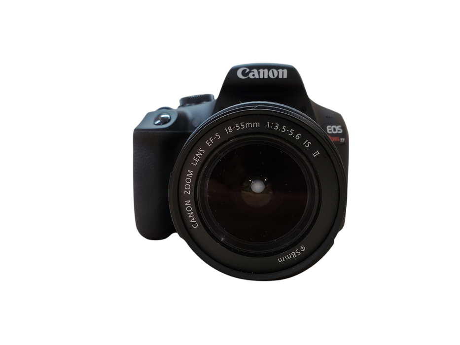 Canon EOS Rebel T7 24.1MP DSLR w/ Canon EFS 18-55mm Lens - No Battery