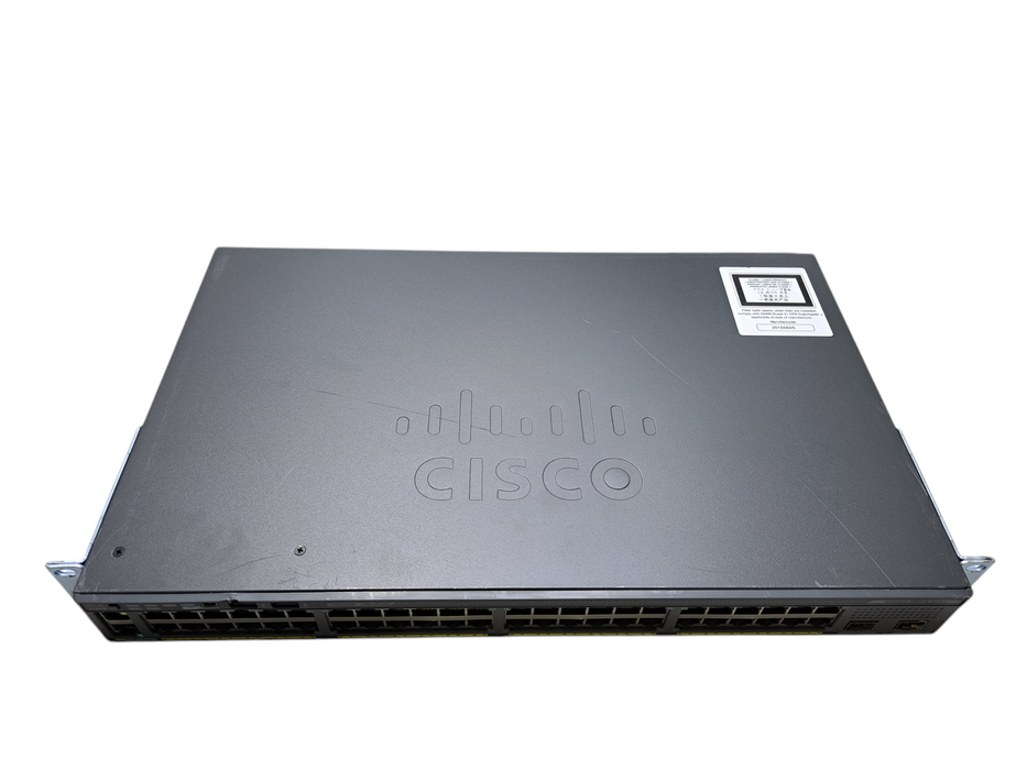 Cisco WS-C2960X-48TD-L V05 | 48-Port Gigabit Network Switch | 2x 10G SFP+