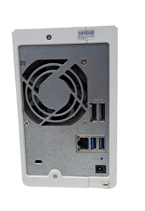 QNAP TS-220 2-Bay NAS Network Storage Server W/ Adapter | READ