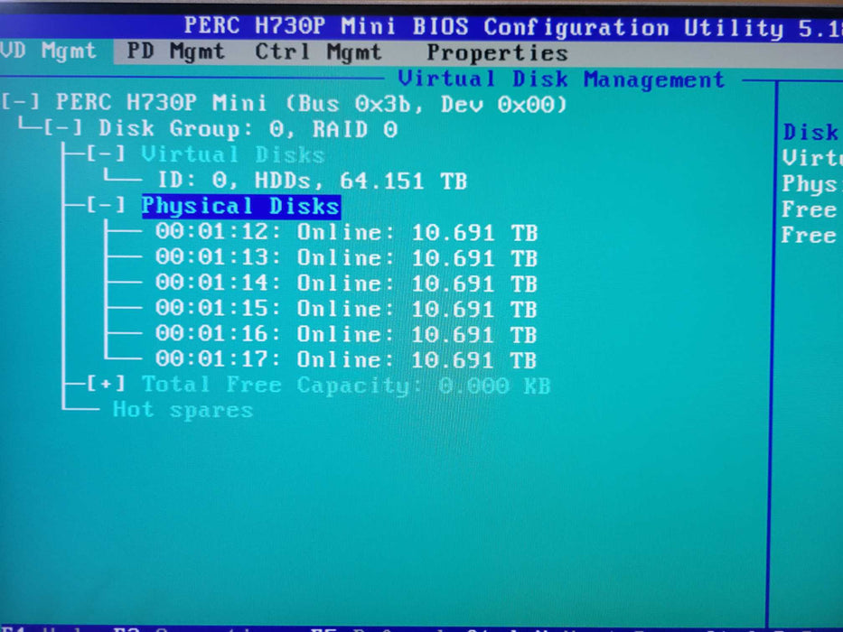 Dell EMC DP4400 2x Xeon Silver 4114 2.20GHz, 48GB DDR4, H730p Mini, 6x 12TB _