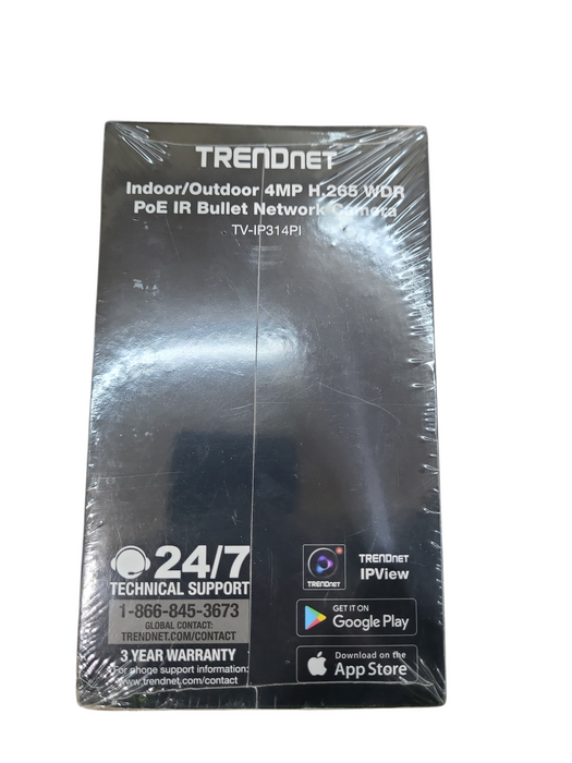 Trendnet TV-IP314PI Indoor/Outdoor 4MP PoE IR Bullet Network Camera