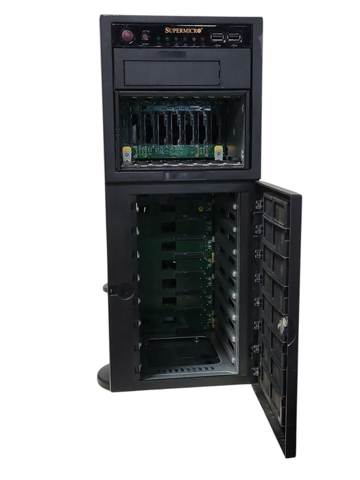Supermicro X10DRH-C/i 2x Xeon E5-2630v3 2.40GHz, 128GB DDR4, 2x PSU _