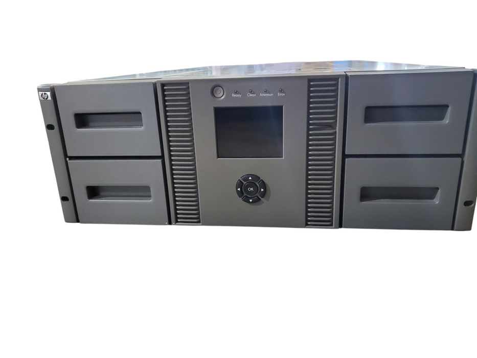 HP StorageWorks MSL4048 Tape Library w/ 2x LTO6 FC 8GB Drives, READ