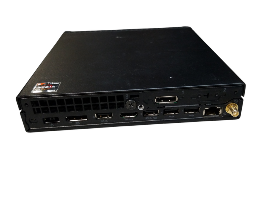 Lenovo ThinkCentre M75q Gen2 Ryzen 5 Pro 4650GE CPU 8GB RAM - 256GB w/ AC Q