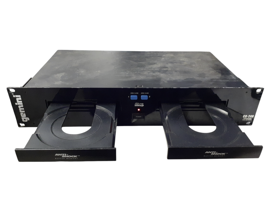 Gemini CD-240 Professional Dual CD Player