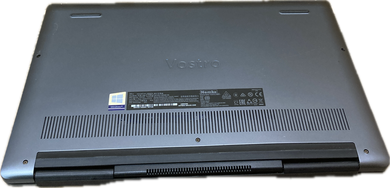 Dell Vostro 7590 i7-9750H@2.6GHz GTX 1050 3GB GPU 16GB RAM 256GB SSD READ!  Lap200