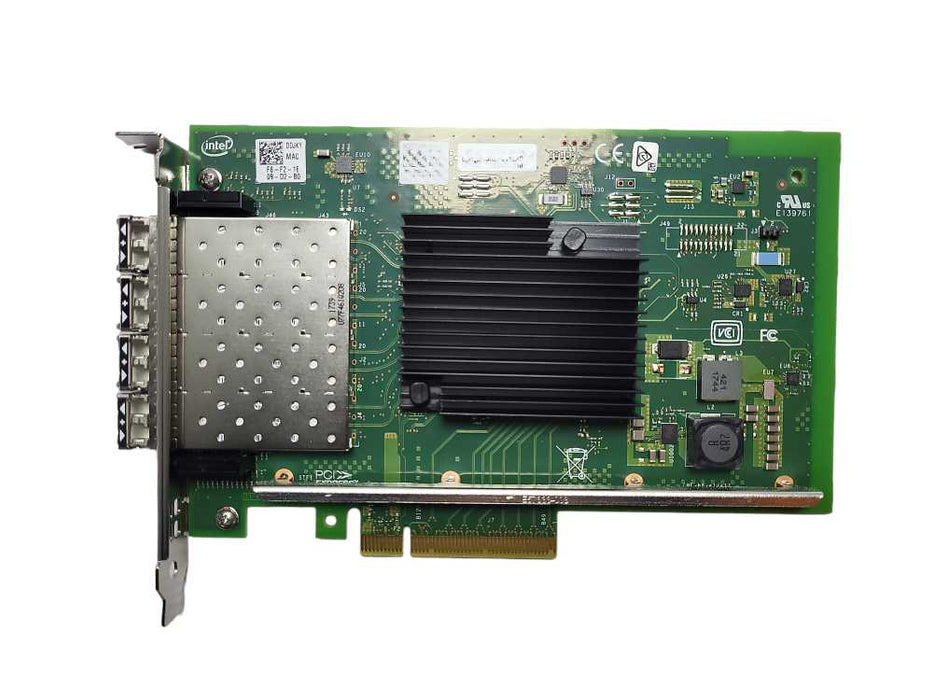Dell Intel X710-DA4 Quad-Port 10GB SFP+ PCIe NIC 0DDJKY $
