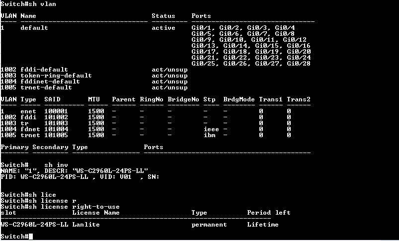 Cisco Catalyst WS-C2960L-24PS-LL 2960-L Gigabit PoE Network Switch