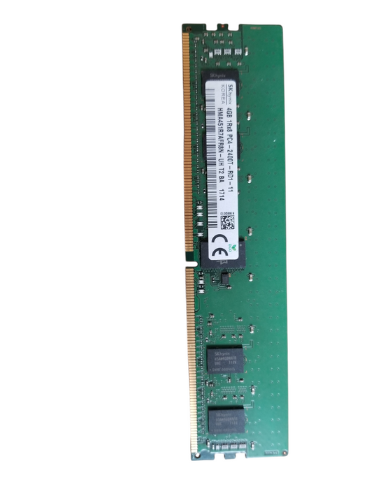 Lot of 8x SK Hynix 4GB PC4-2400T-RD1-11 ECC Server RAM HMA451R7AFR8N-UH