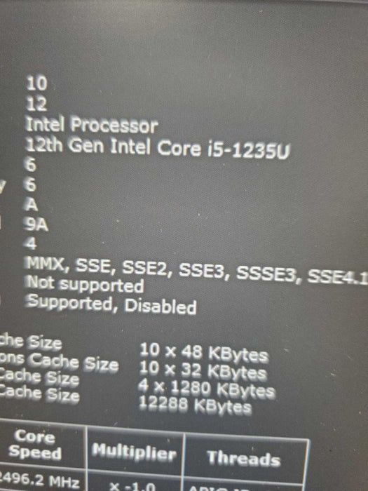 HP EliteBook 640 G9 14" i5-1235U Iris Xe 16GB 256GB NVME   Lap200