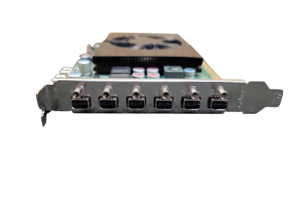 Matrox C680-E4GBF 6-Port 4GB Graphics Card !