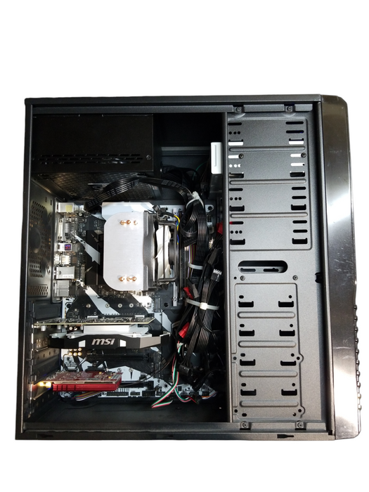 Custom PC W/ MSi B250, i7-7700K CPU 4.20GHz, 8GB RAM, No HDD - GTX 1050 2GB $