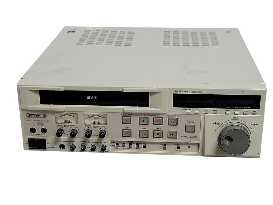 Panasonic AG-7355-P Video cassette Recorder, READ _