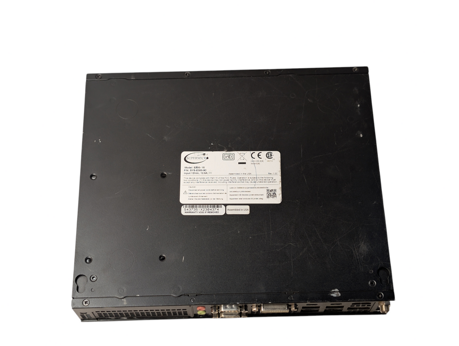 Supermicro E300-15 X11SCV-Q 64GB RAM Intel Core i5-8500T mini server  -
