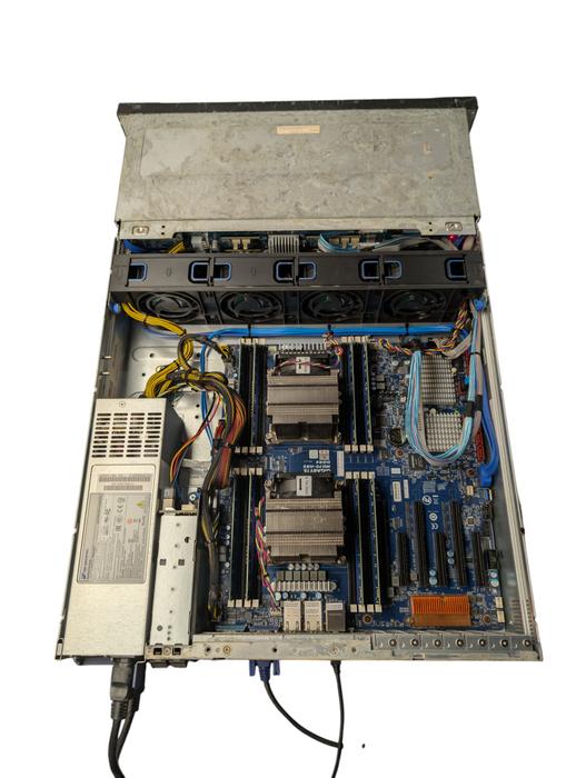 DATTO GIGABYTE MD70-HB0 DDR4 2x Intel Xeon E5-2630 v4 64GB RAM  -