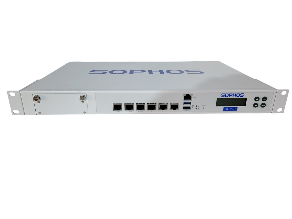 Sophos XG 210, 6-Port Firewall VPN Network Security Appliance Rev 2, READ !