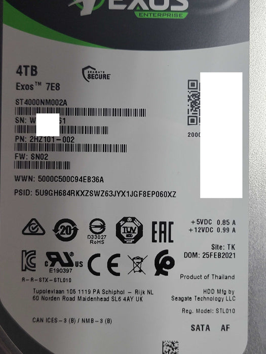 Rubrik/Supermicro 4-Node Server, 3x Xeon Silver 4210 1x E5-2630, 128GB, SEE _