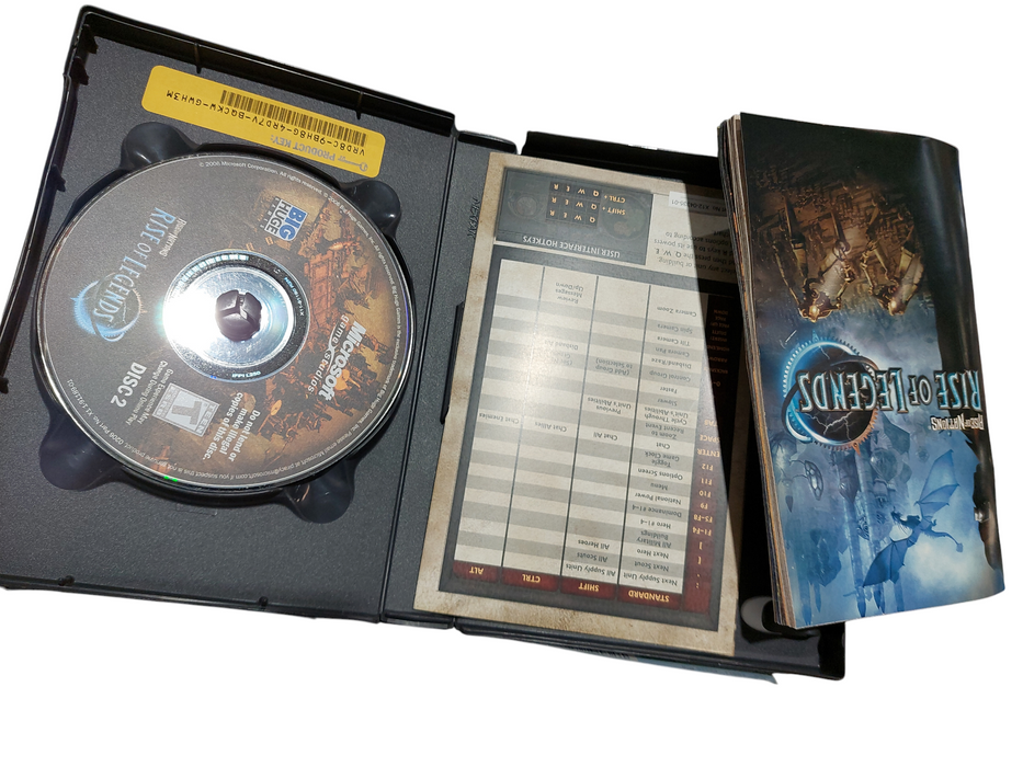Microsoft Rise of Nations Rise of Legends PC CD Rom  =