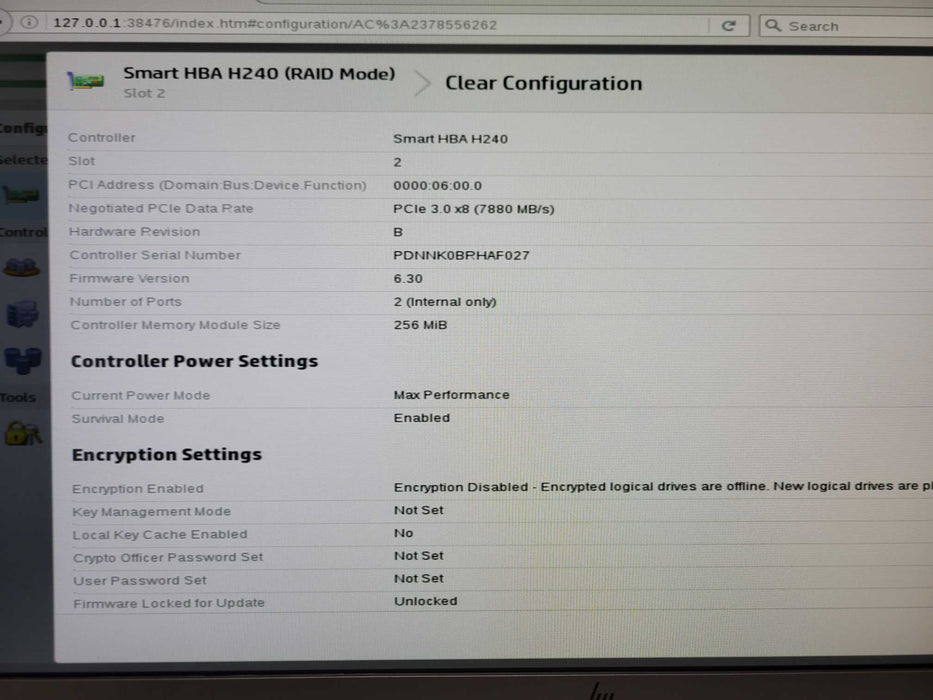 HP DL20 G9 1U, Xeon E3-1240 v6 3.70GHz 16GB DDR4 B140i/H240, 2x 1TB HDDs Q_