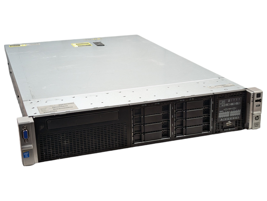 HPE ProLiant DL380p Gen8 2x Xeon E5-2670 v2 @ 2.50Ghz 256GB RAM P420i RAID  -