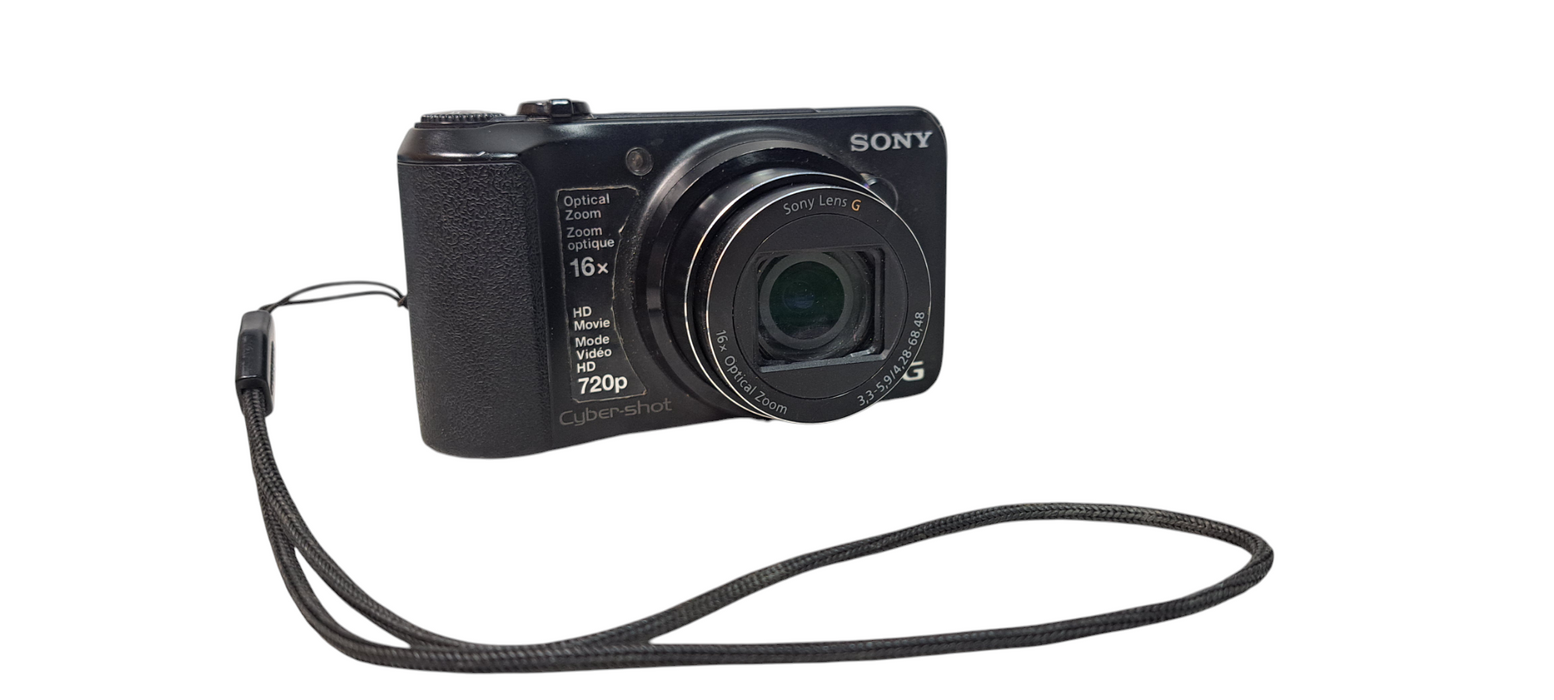 Sony Cyber-Shot DSC-H90 Digital Camera 16.1MP 16x Optical Zoom W/Battery