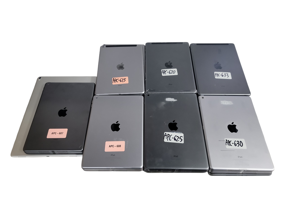 Lot of 34x Apple iPad's [A18xx - A26xx Series | B/C Condition][APC-19] (