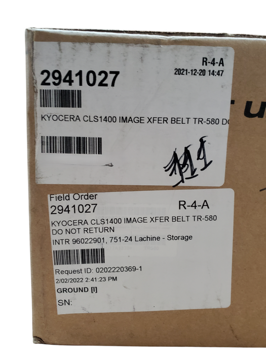 KEYOCERA CLS Image Transfer Belt TR-580 Transfer Unit - New