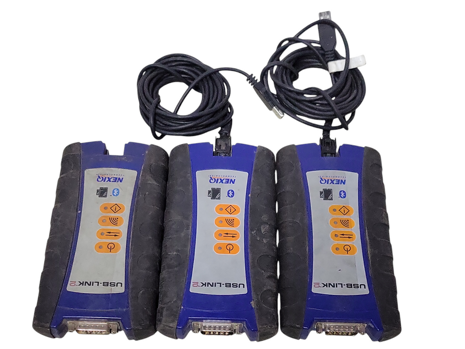Lot of 3x Nexiq technologies USB-Link 2 124032, READ _