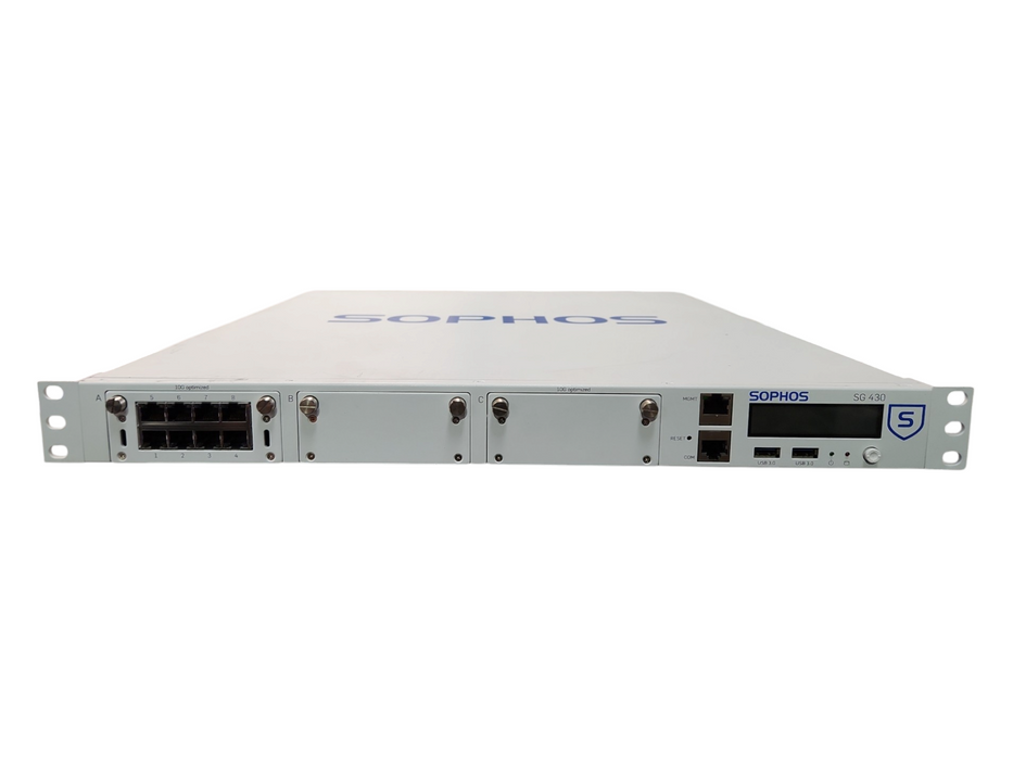 Sophos SG 230 REV.1 Firewall Security Appliance w/ 1x module