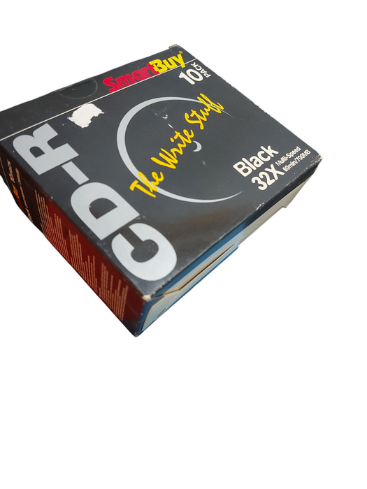 SmartBuy Black CD-R Multi Speed 32X 80min / 700MB 10 Pack