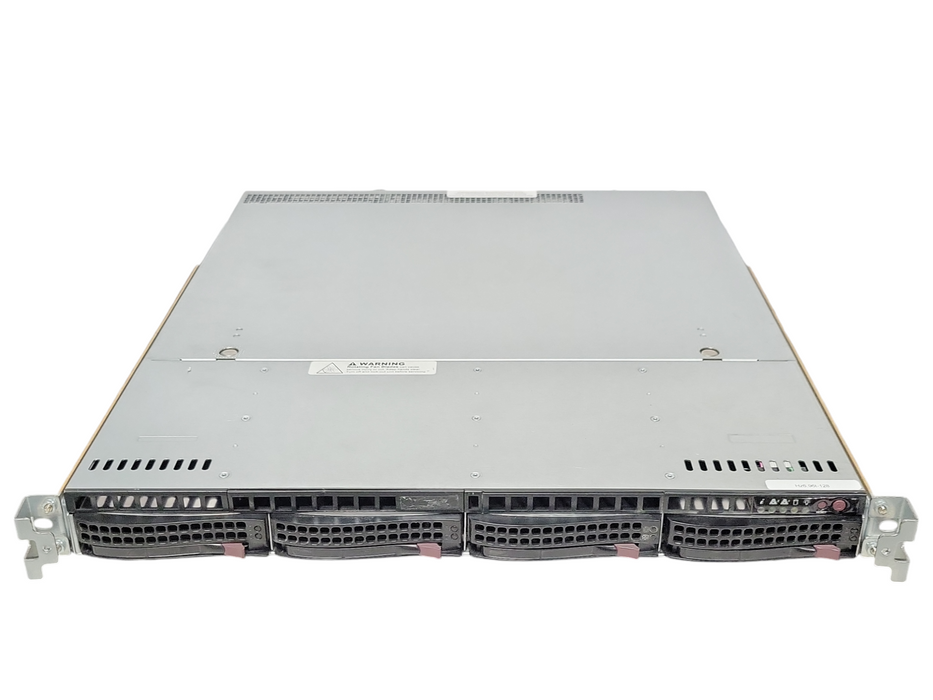 Supermicro X10SRH-CLN4F, Xeon E5-2620 v4 128GB DDR4 SAS3008-IT, 4x 3.5" trays _