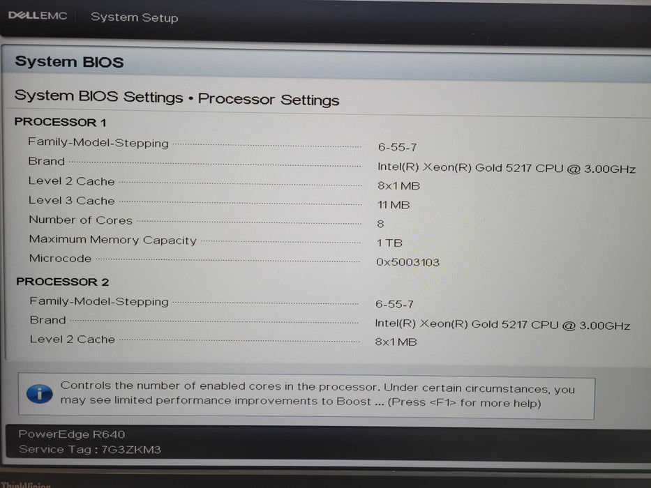 Dell PE R640 - 2x Xeon Gold 5217 @ 3.00ghZ 64GB DDR4 PERC H750  2x750W !