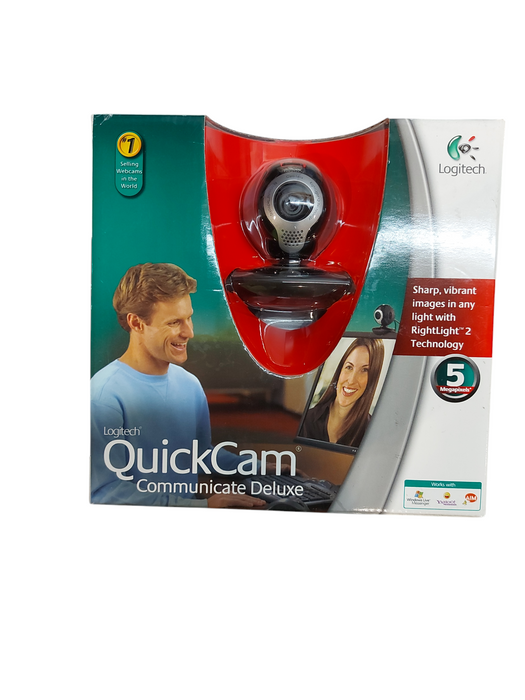 Logitech QuickCam Communicate Deluxe Webcam (Black)