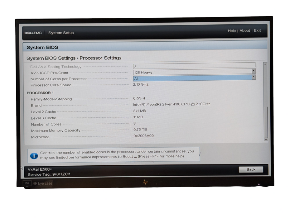 DELL PowerEdge R640 Xeon Silber 4110 96GB RAM VxRail E560F -
