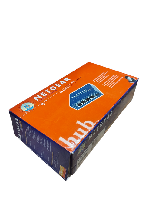 Netgear EN104 TP UK 4 Port Ethernet Network Hub