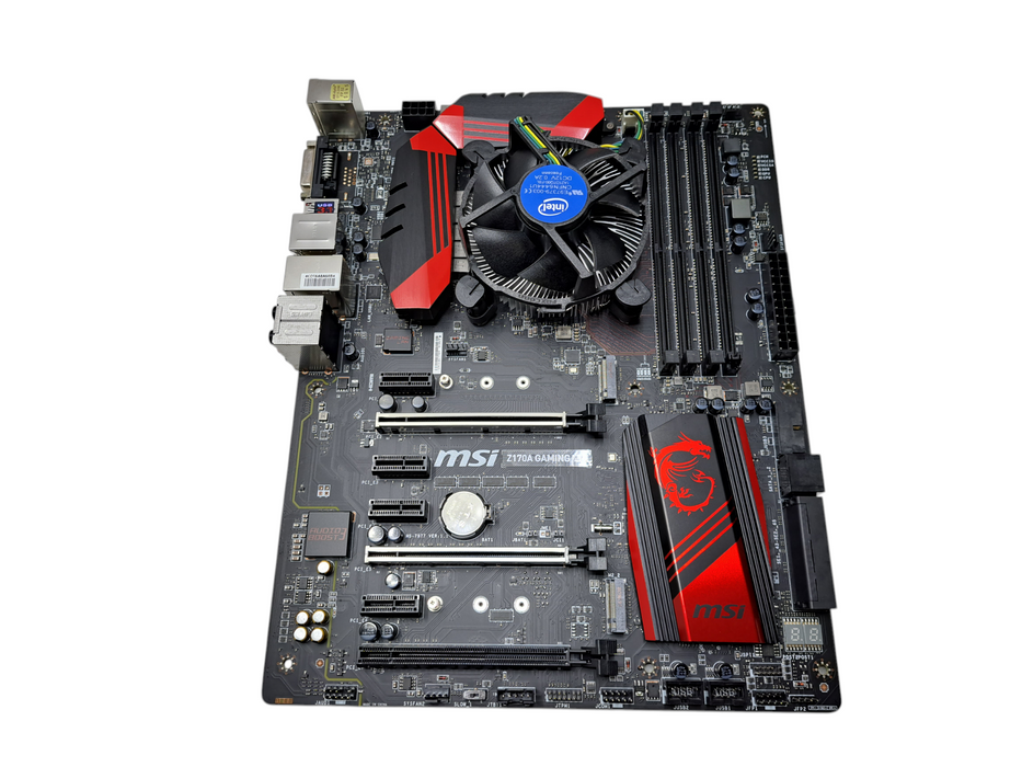 MSI Z170A GAMING M5 Motherboard w/ Intel Core i5-7400 CPU + I/O Shield )