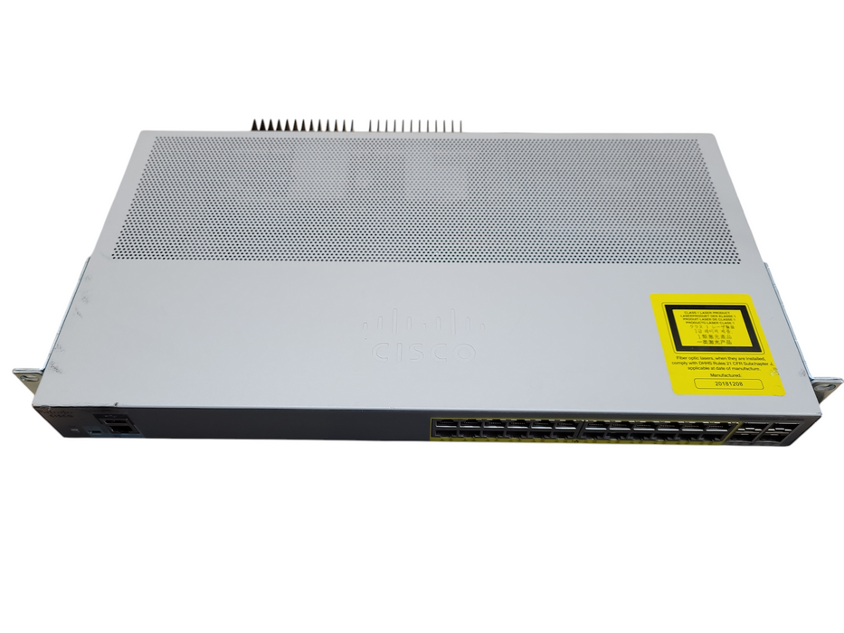 Cisco WS-C2960L-24PS-LL | 24-Port Gigabit PoE+ Silent Managed Switch !