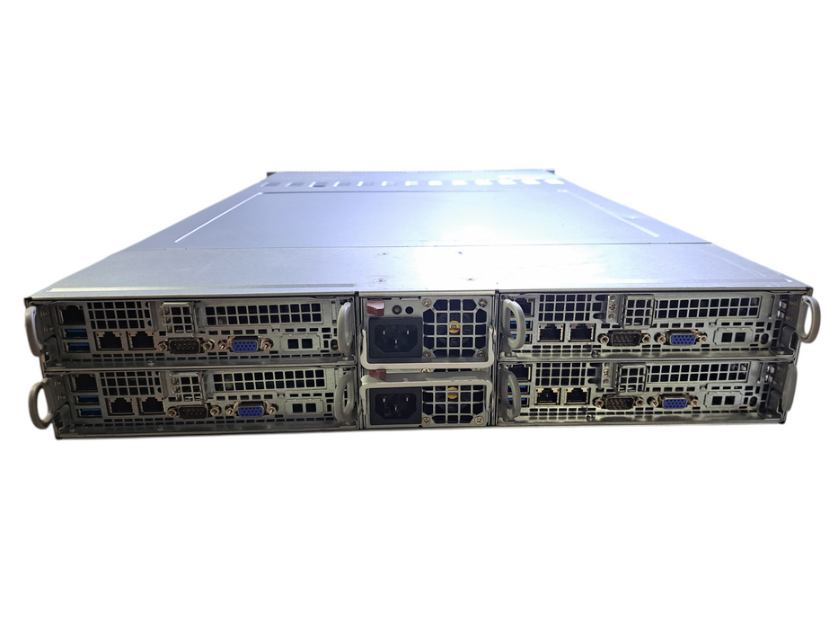 Supermicro 10DRT-H 4x Node Server | 8x Xeon E5-2680 v3 @2.50GHz, 128GB DDR4 Q