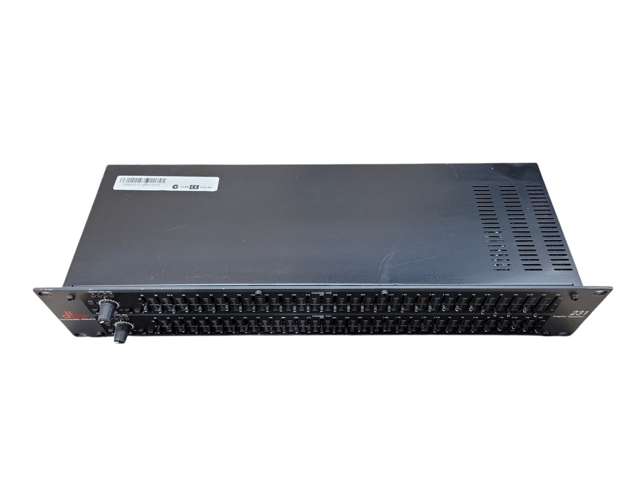 DBX 231 Graphic Equalizer 2 Channel REAG !