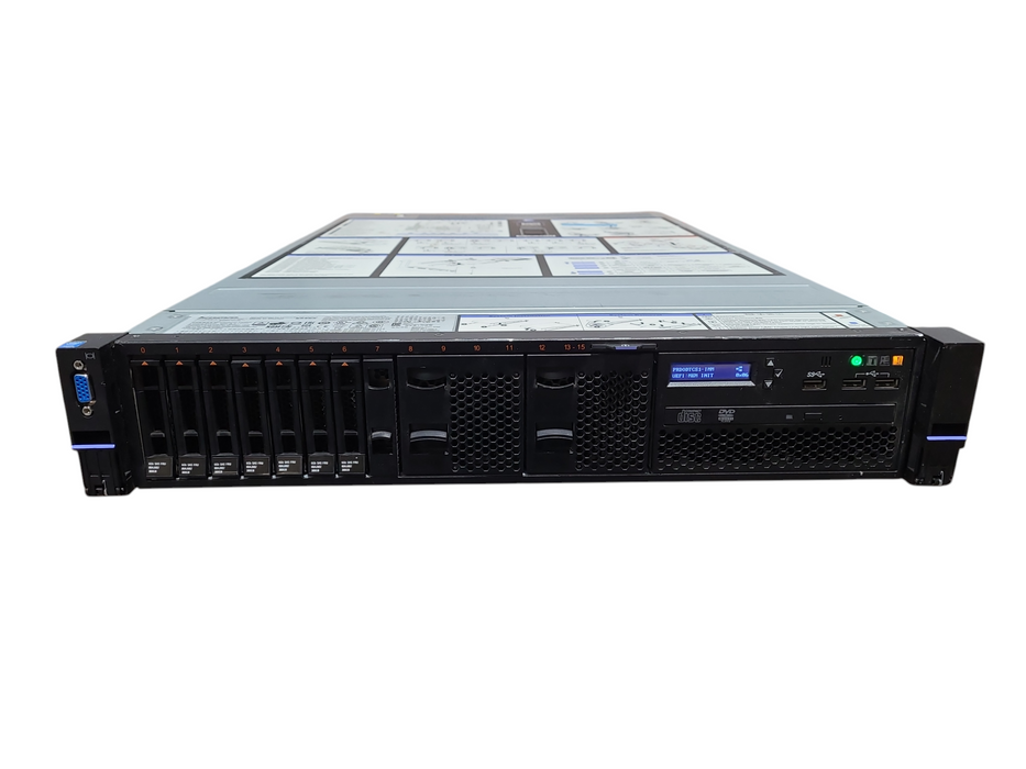Lenovo 5462-AC1 - 2x Xeon E5-2640 v3 32GB DDR4 M5210
