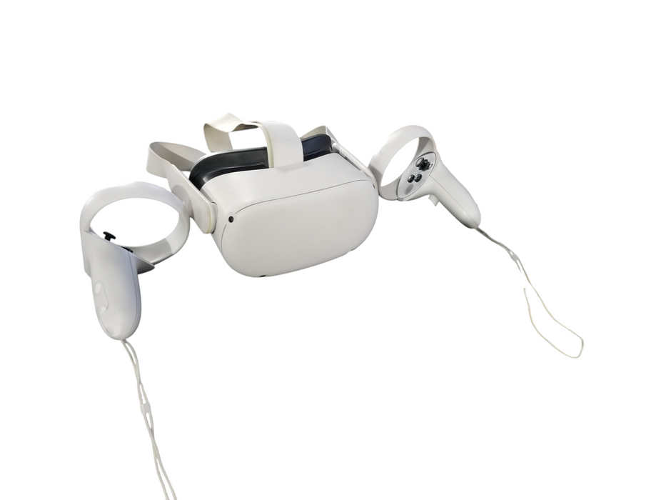 Oculus Meta Quest 2 VR Headset + Controllers, Charger, Box -Working *READ*