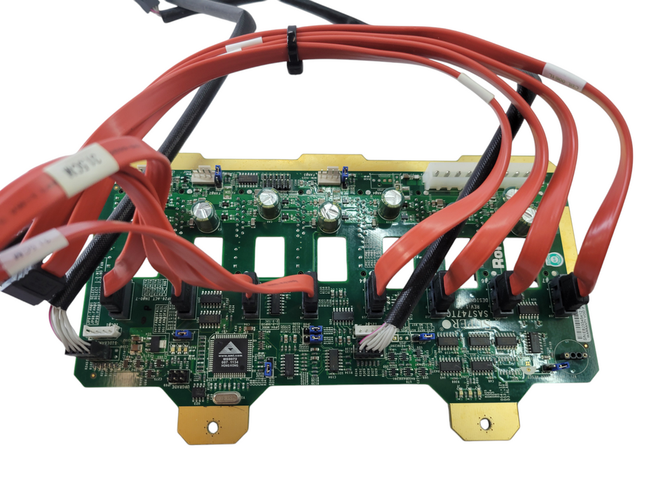 Supermicro SAS747TQ 8-Port SAS/SATA 4U Backplane Board + Cables %