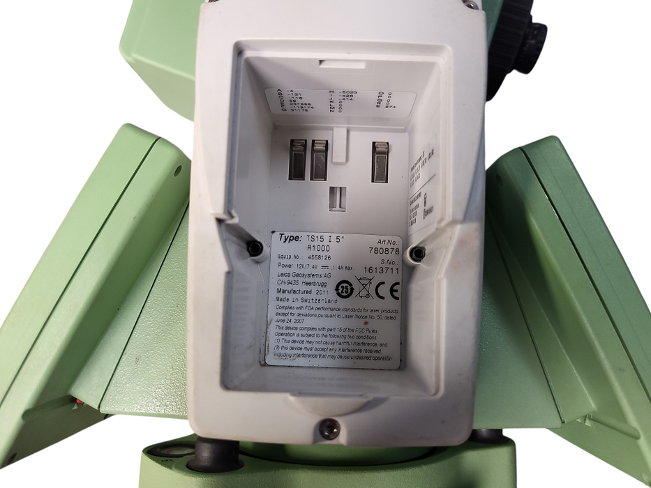 Leica Viva TS15 I 5" R1000 Robotic Total Station READ $