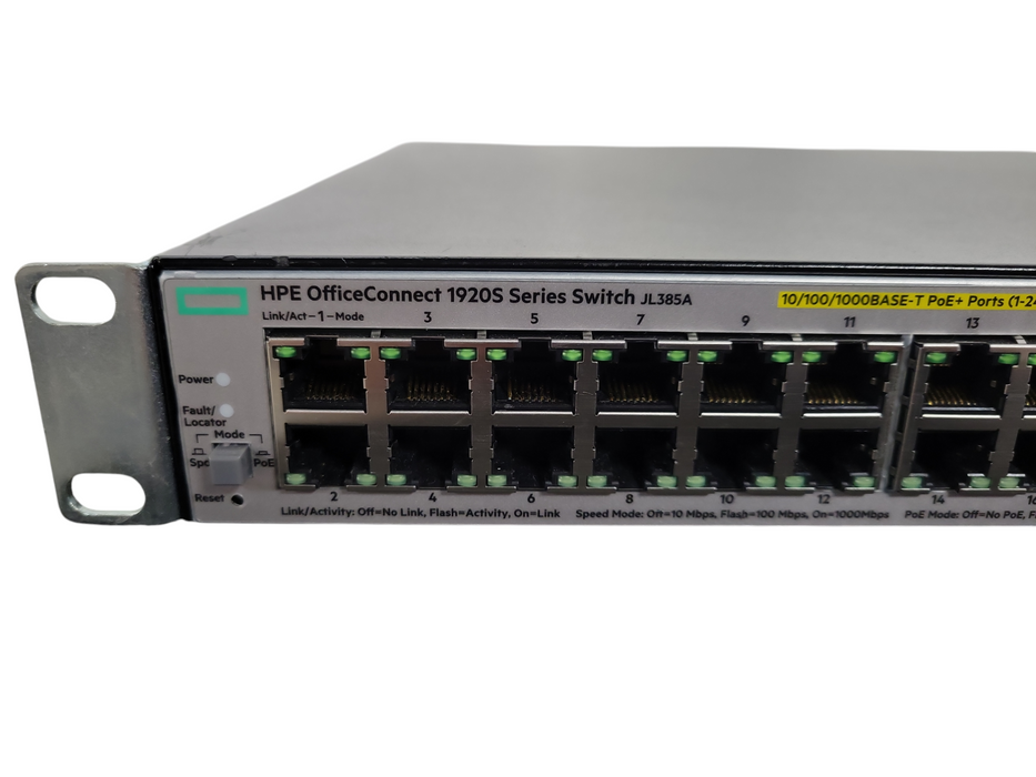 HPE OfficeConnect Switch 1920S 24G 2SFP PoE+ (370W) JL385A !