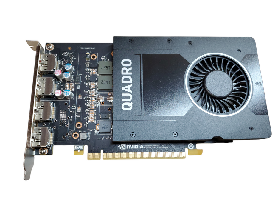 NVIDIA Quadro P2000 | 5GB GDDR5 Graphics Card | 4xDP Q