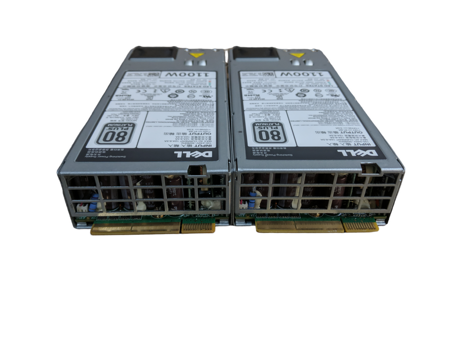Lot 2x Dell E1100E-S0 AA26510L E 1100W Server Switching Power Supply Q