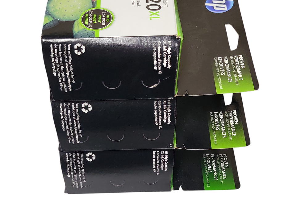 Lot of 3x New Genuine HP 920XL Black Ink Cartridge _