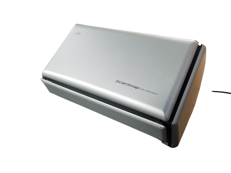 Fujitsu ScanSnap S1500 PA03586-B012 Document Scanner + Adapter & USB Cable Q