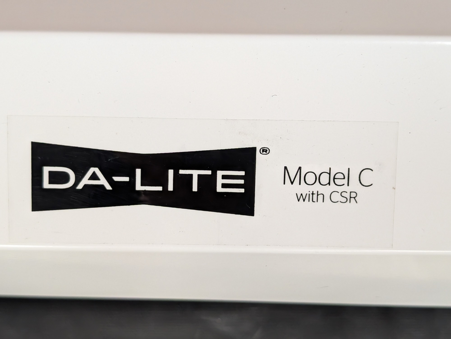 Da-Lite Model C Manual Projection Screen with CSR 8 feet Wide  -