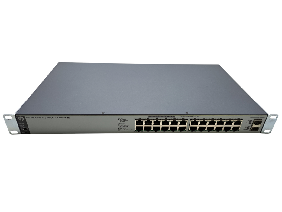 HP J9983A 1820-24G-PoE+ (185W) | 24-Port Gigabit PoE+ Network Switch )